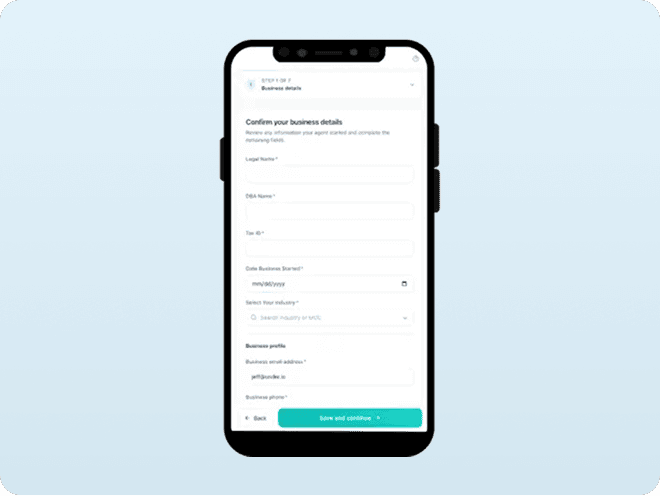 Merchant Onboarding Built for Modern Payments